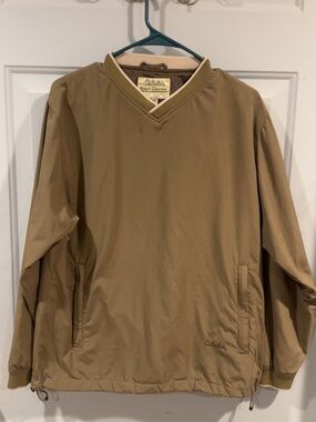 Cabela's Womens Tan Pullover Jacket
